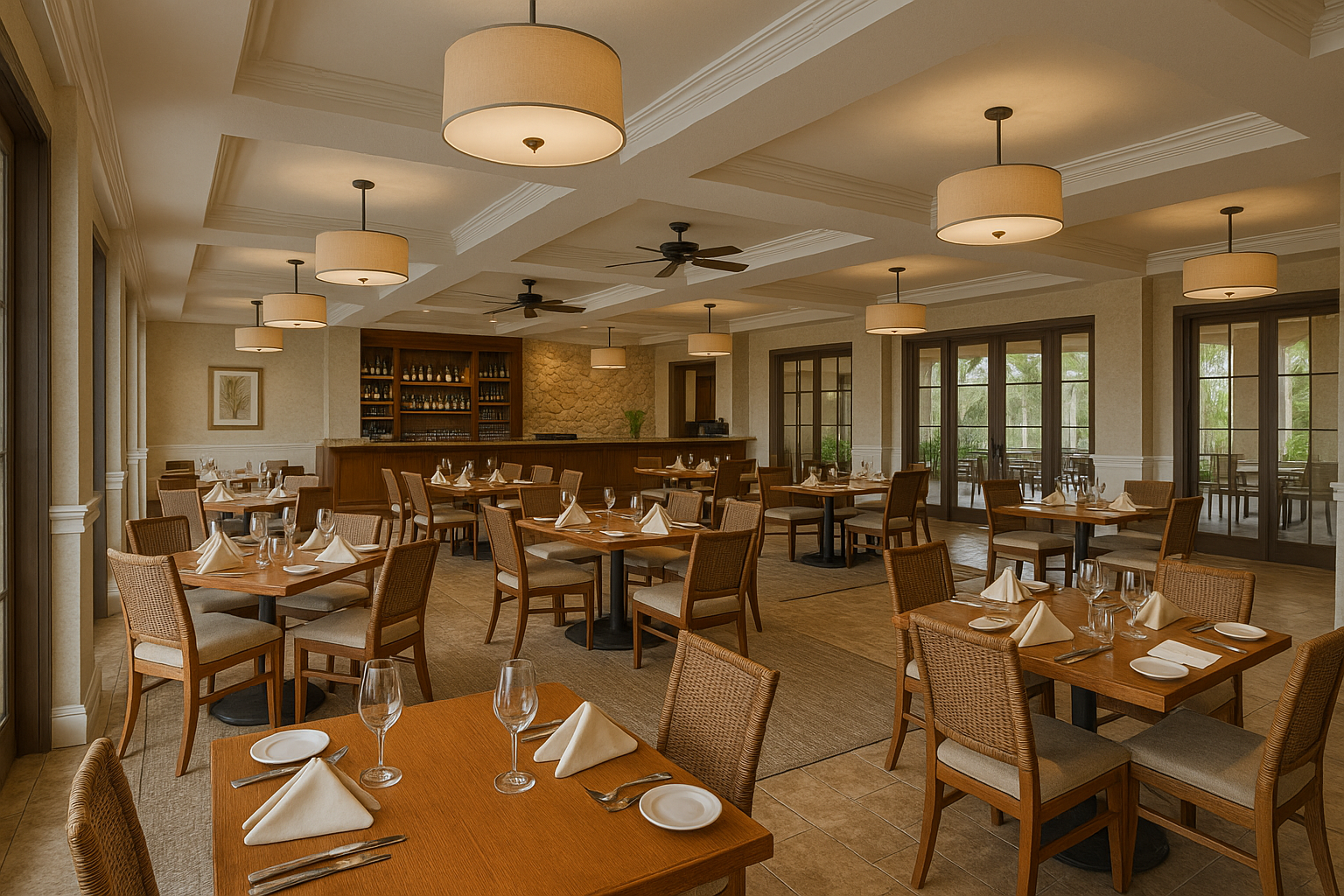 Étterem belső tér